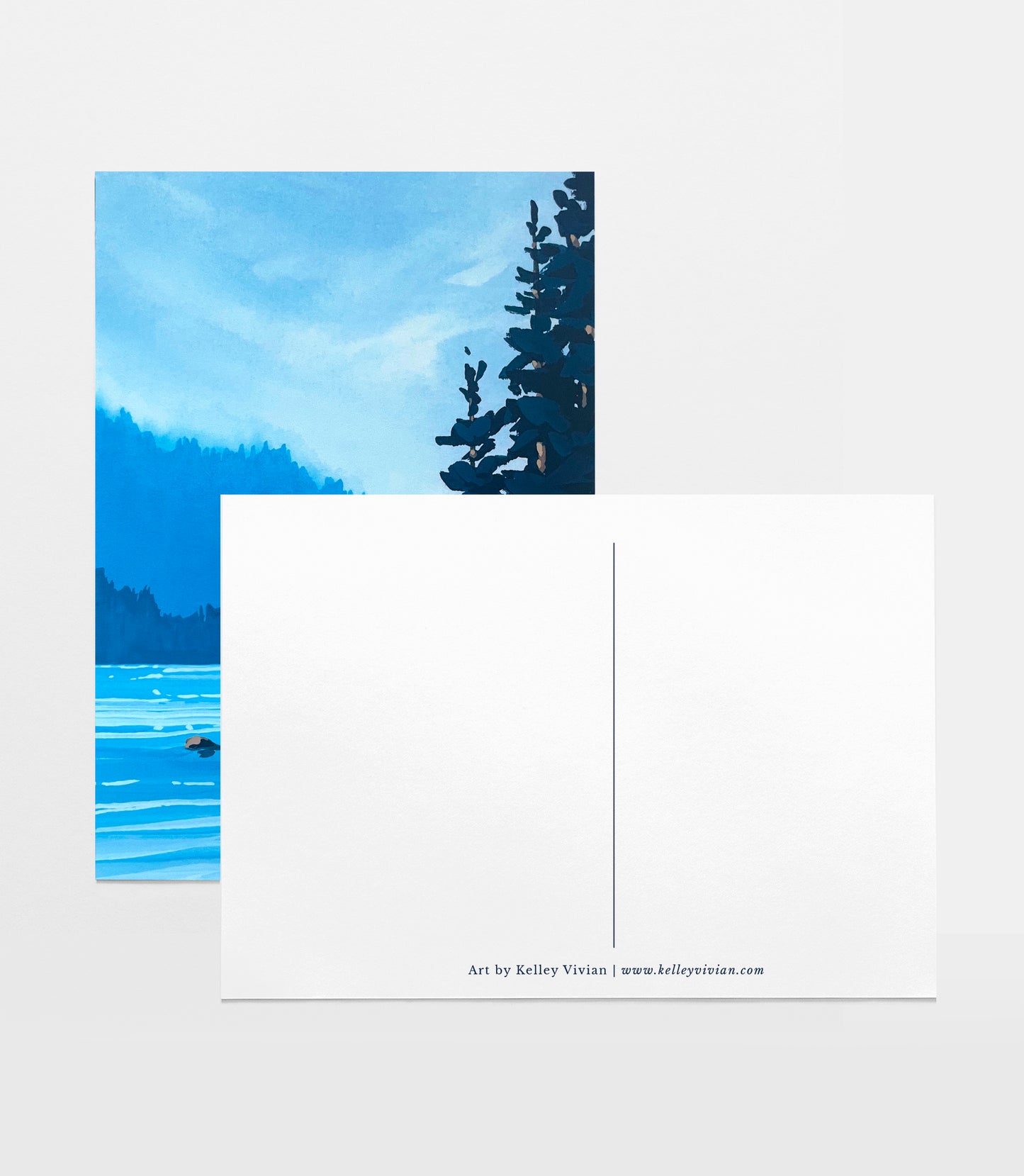 'Lake Blues' Postcard