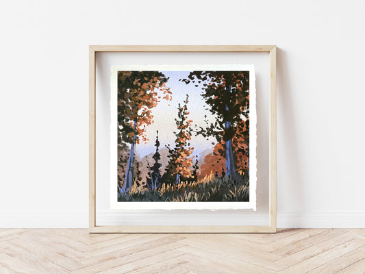 'Among the Top' Fine Art Print