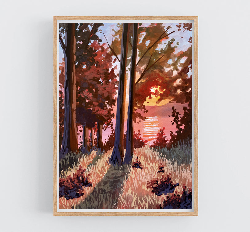 'Bounty' Original Gouache Painting