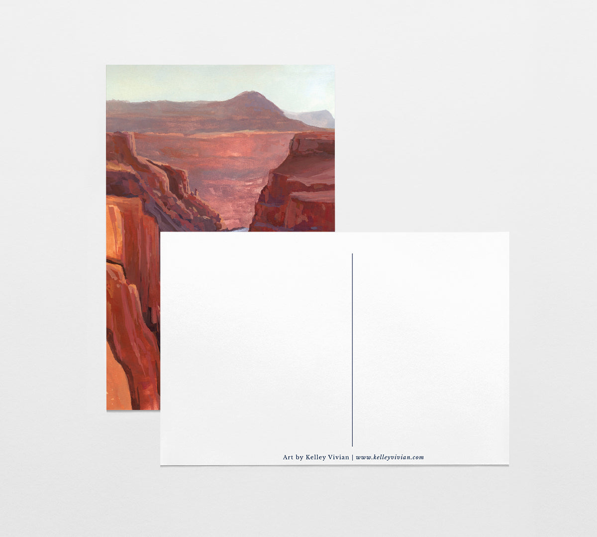 'Grand Canyon' National Park Art Postcard