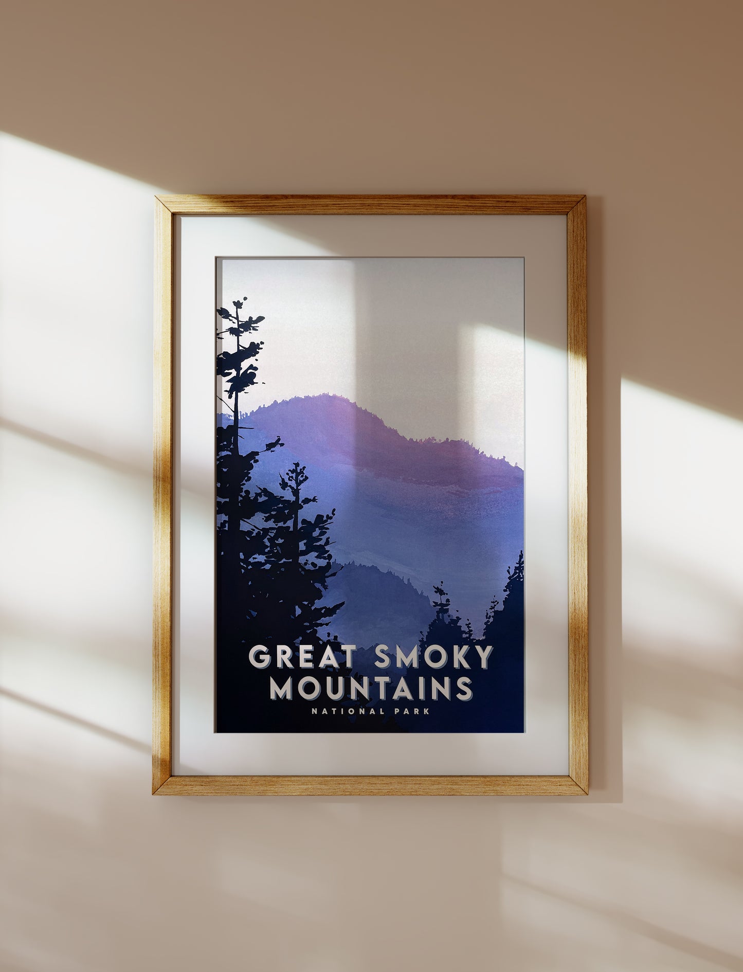 'Great Smoky Mountains' National Park Travel Poster