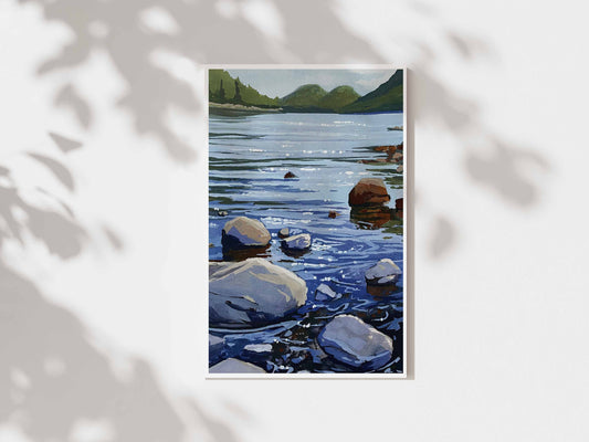 'Jordan's Rocks' Print