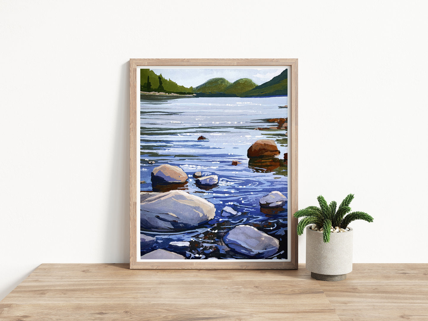 'Jordan's Rocks' Print