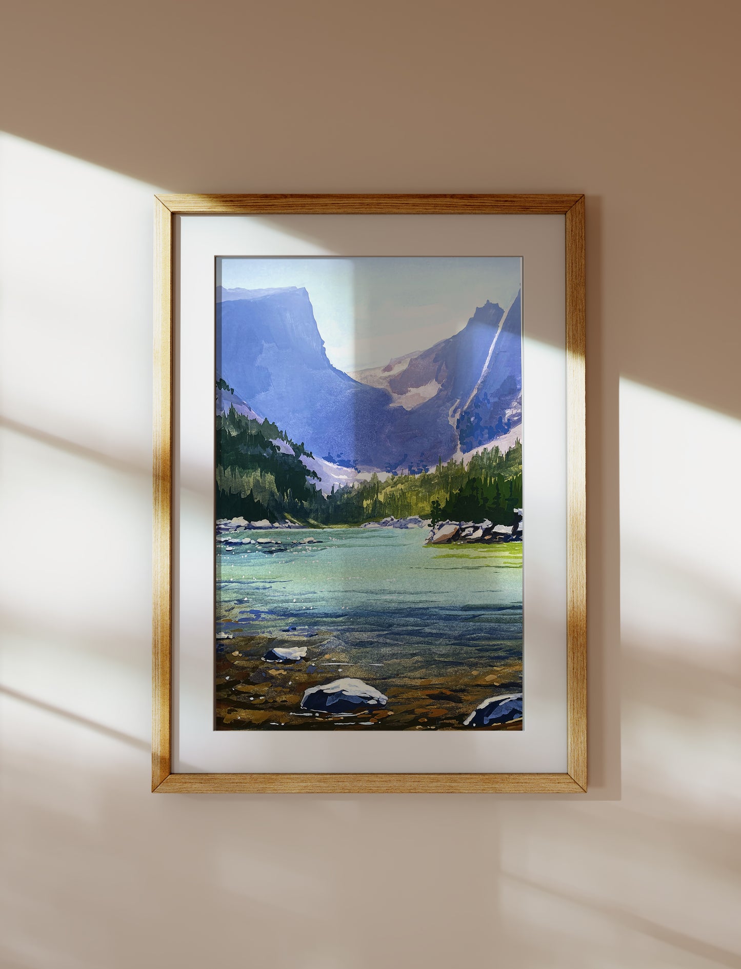 'Rocky Mountain' National Park Art Print