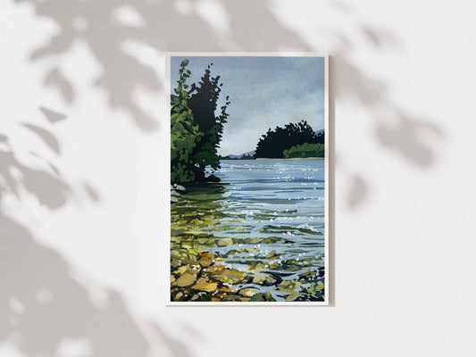 'Sunlit Drive' Print