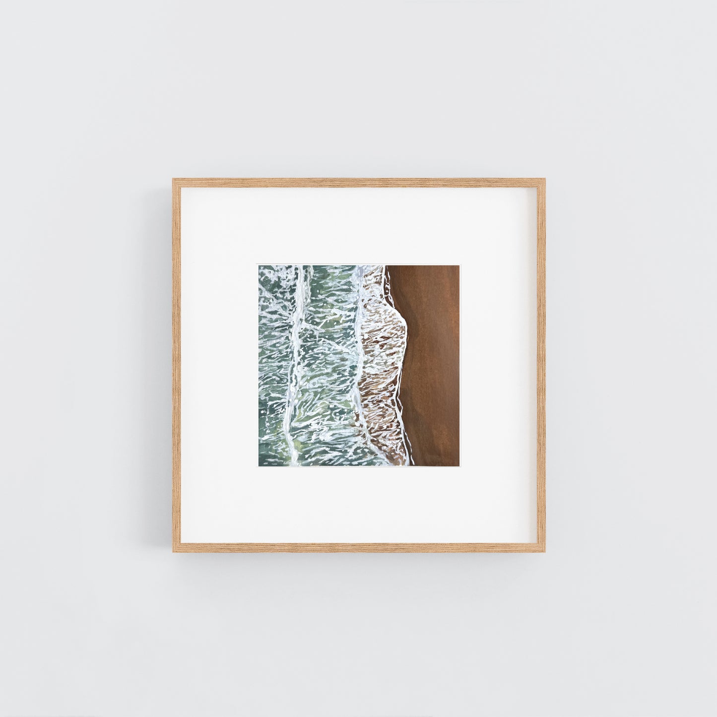 'Coastal Impressions' Original Gouache Painting