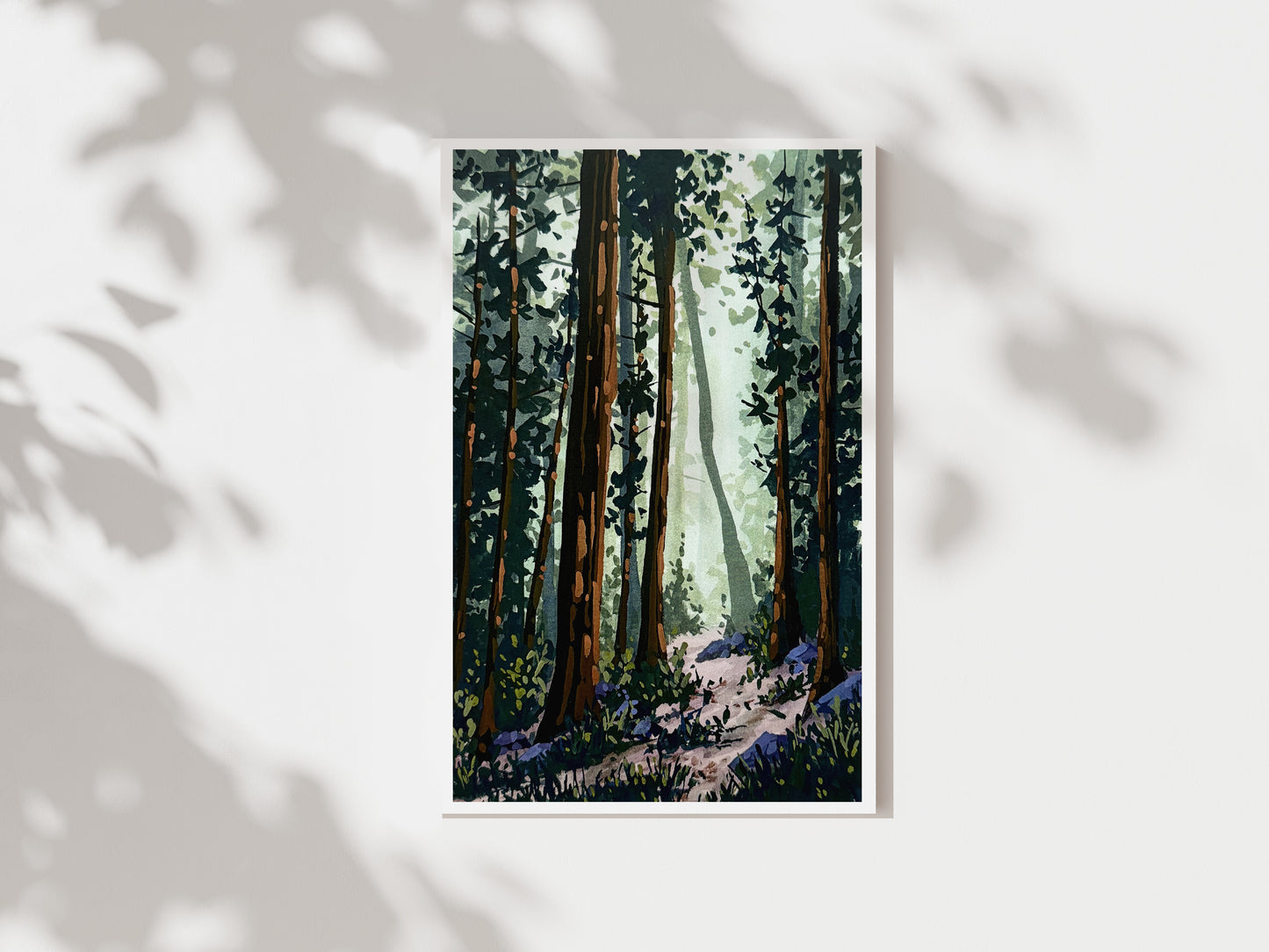 'Among the Trees' Print