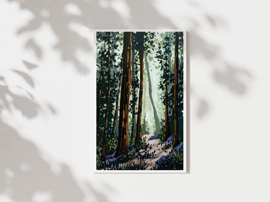 'Among the Trees' Print