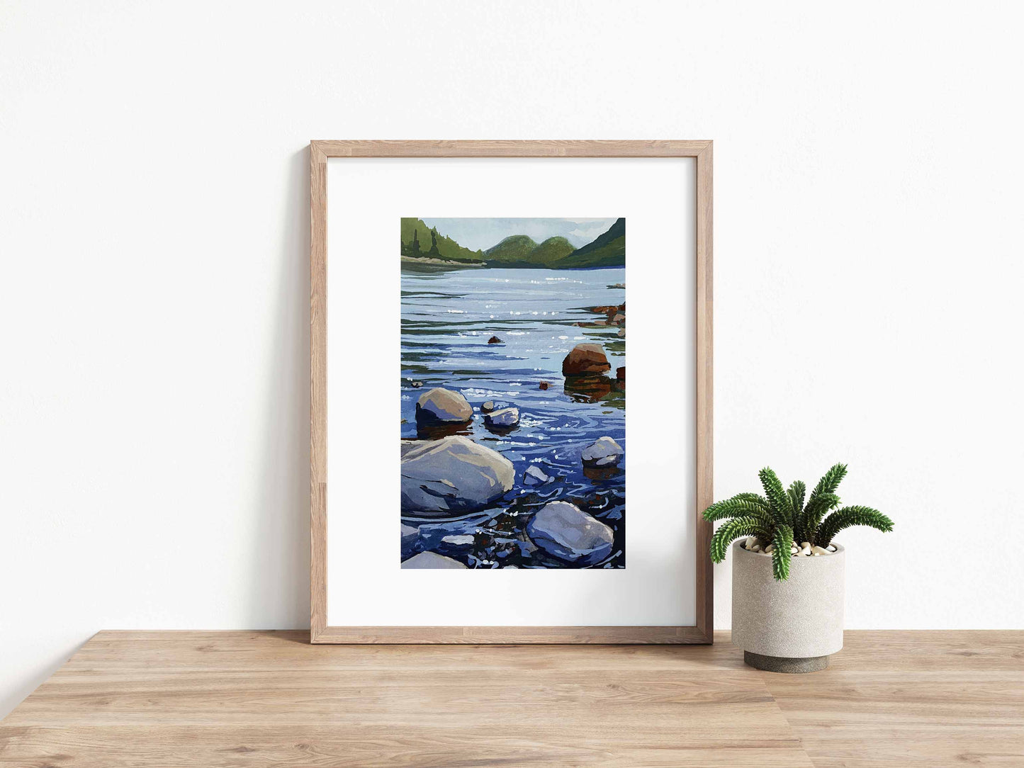 'Jordan's Rocks' Print