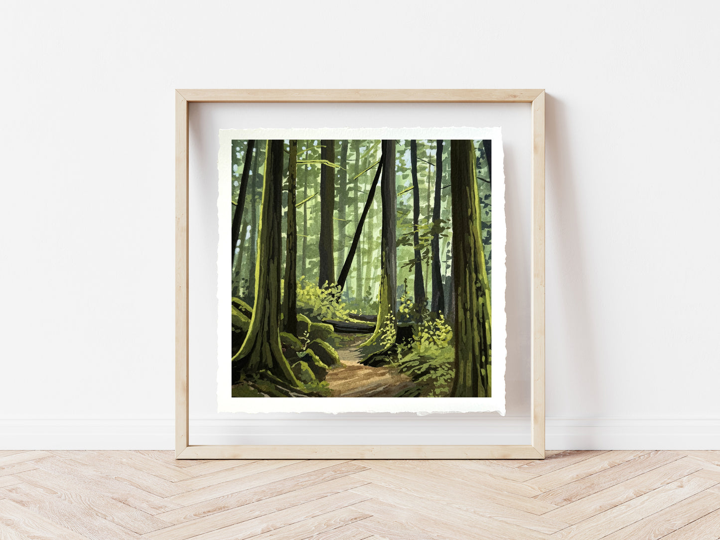 'Mossy Trail' Fine Art Print