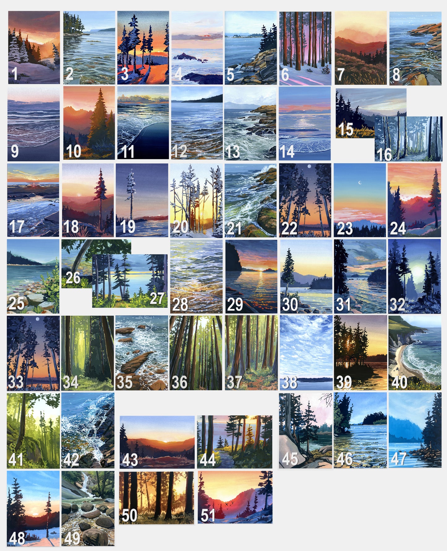 Postcard Pack - You Pick 4