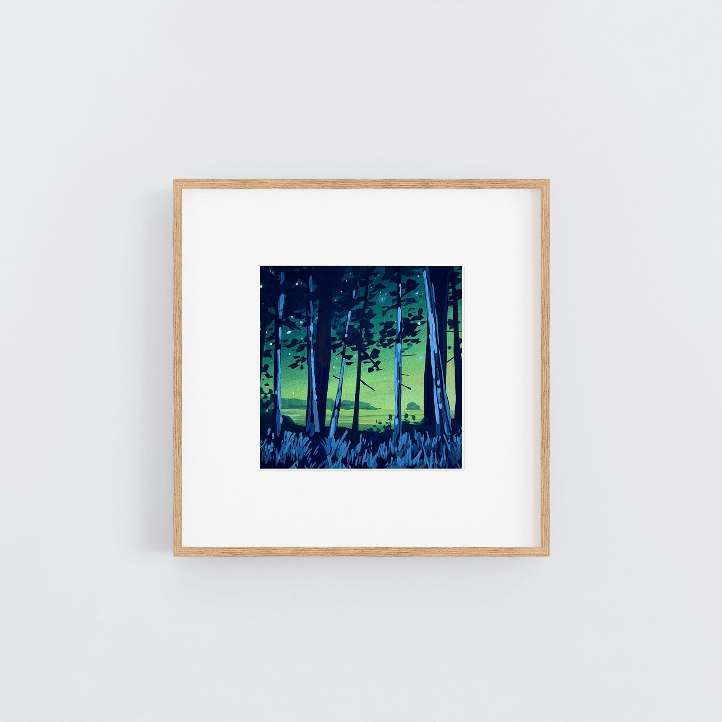 'Northern Wonder' Original Gouache Painting