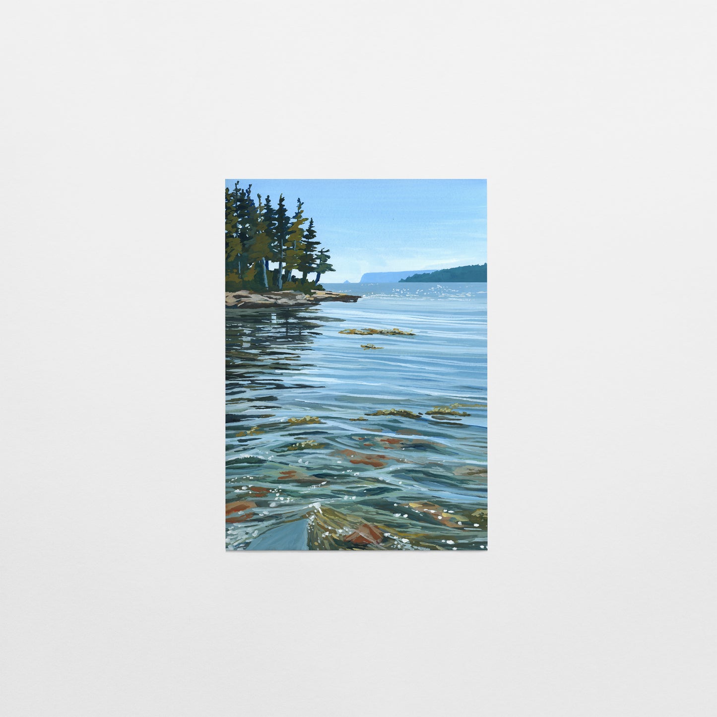 'Breathe In' Postcard