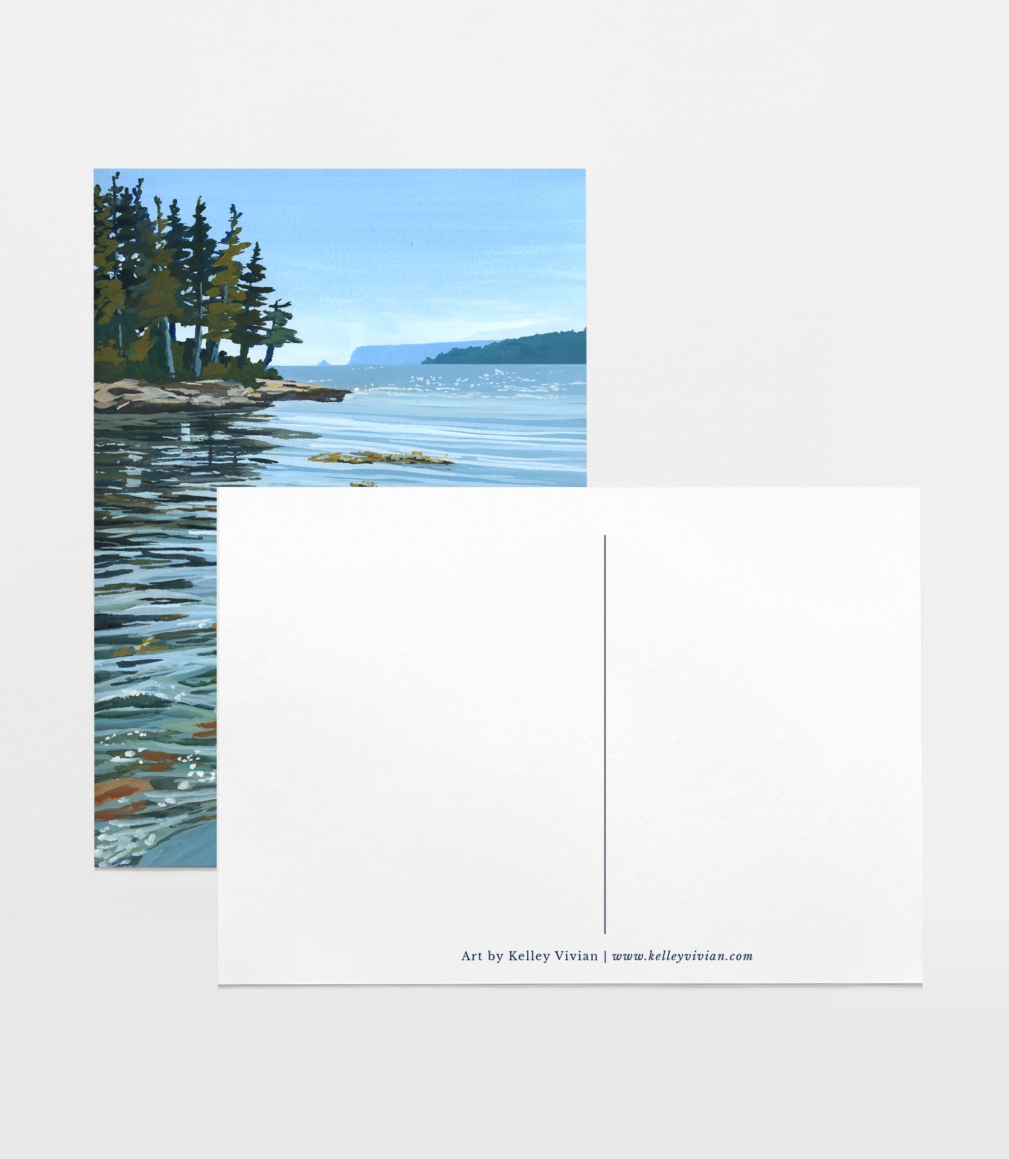 'Breathe In' Postcard