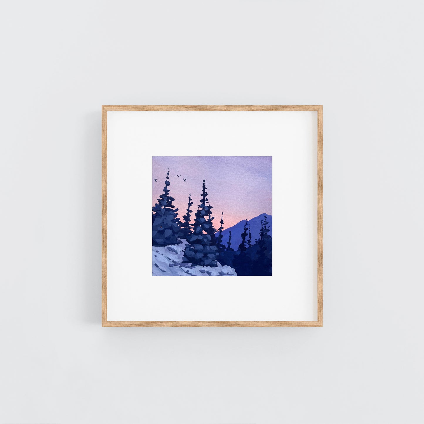 'Climb' Original Gouache Painting