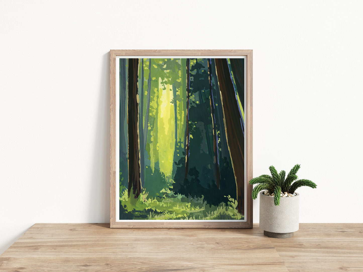 'Forest Floor' Print