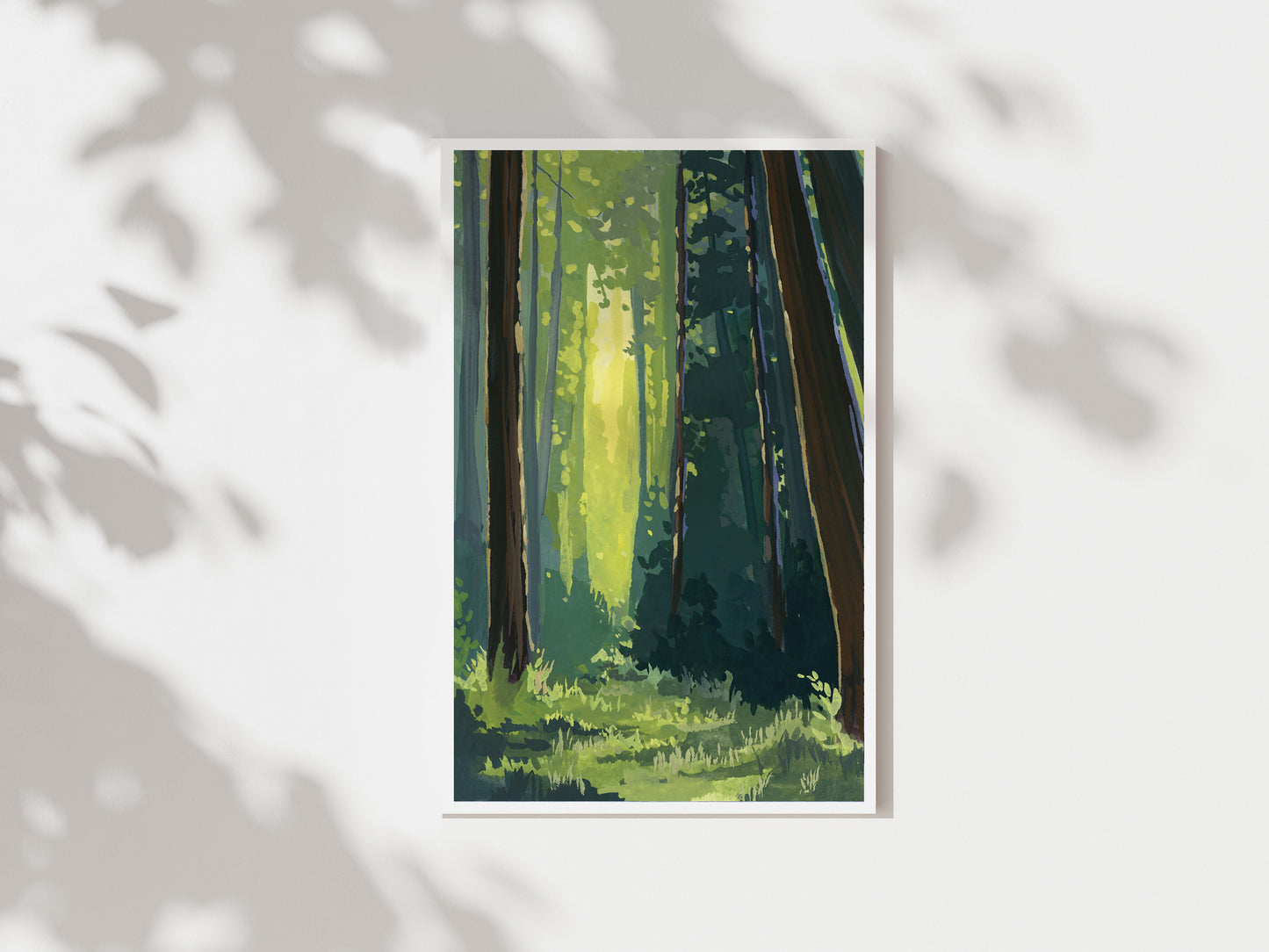 'Forest Floor' Print