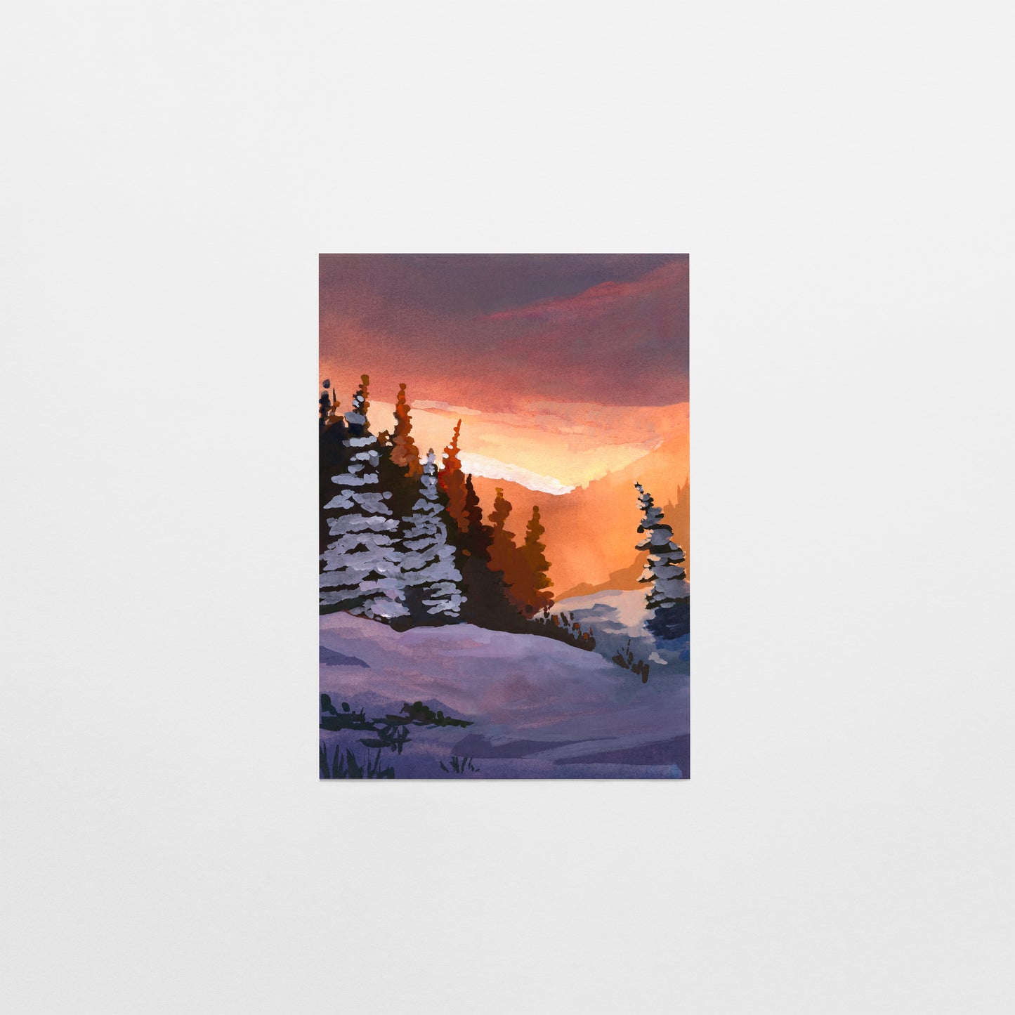 'Golden Hour' Postcard