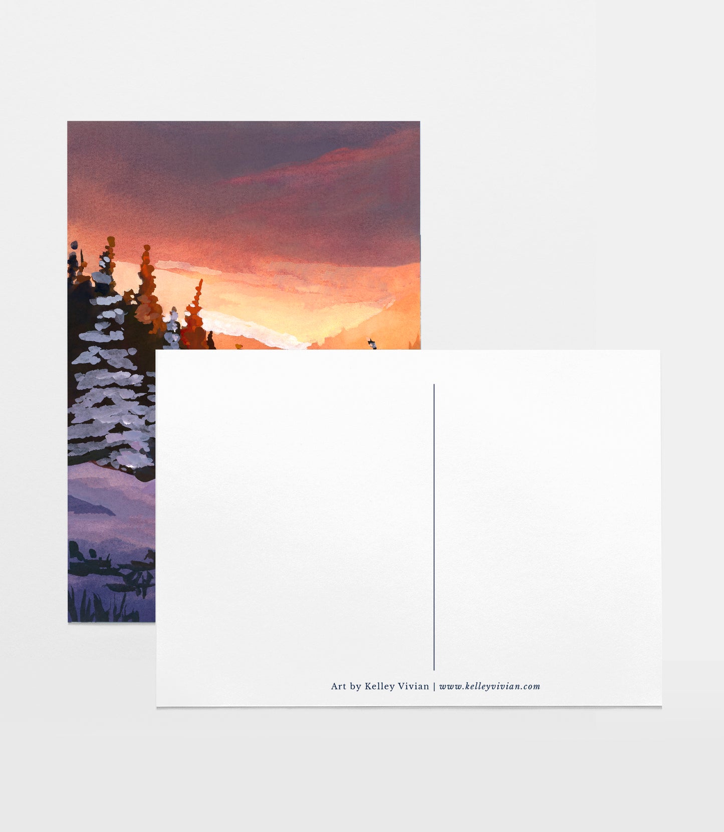 'Golden Hour' Postcard