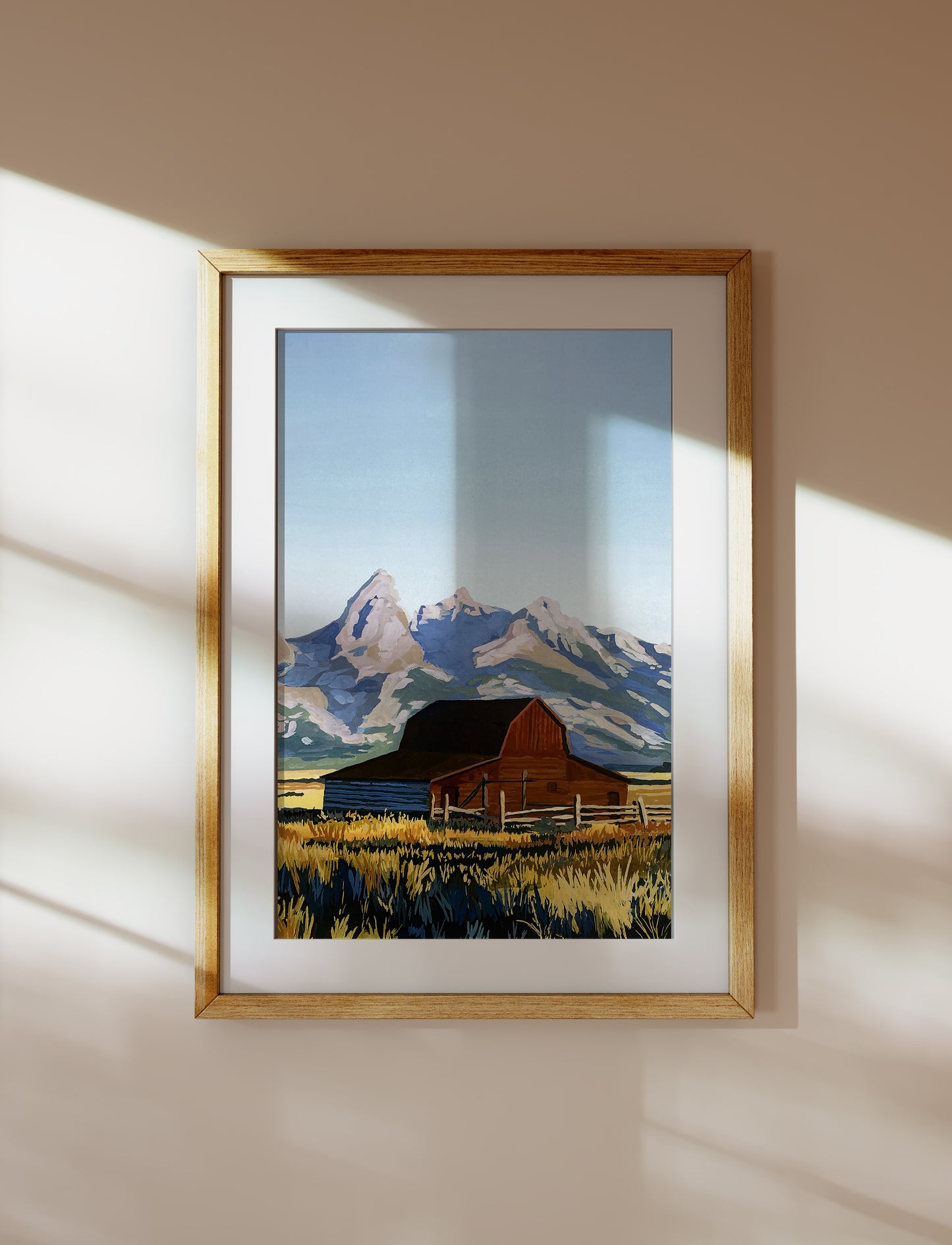 'Grand Teton' National Park Art Print