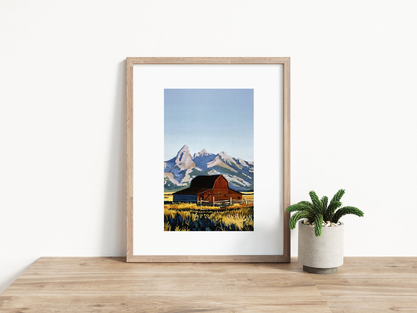 'Grand Teton' National Park Art Print