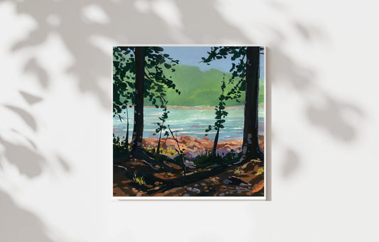 'Midday Trail' Art Print