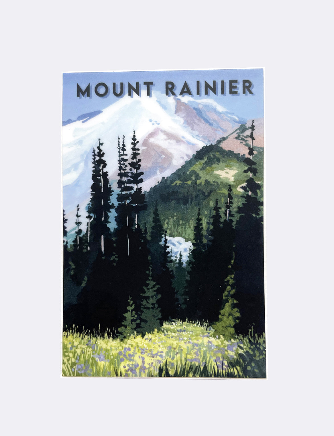 Mount Rainier National Park Sticker