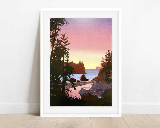 'Olympic' National Park Art Print