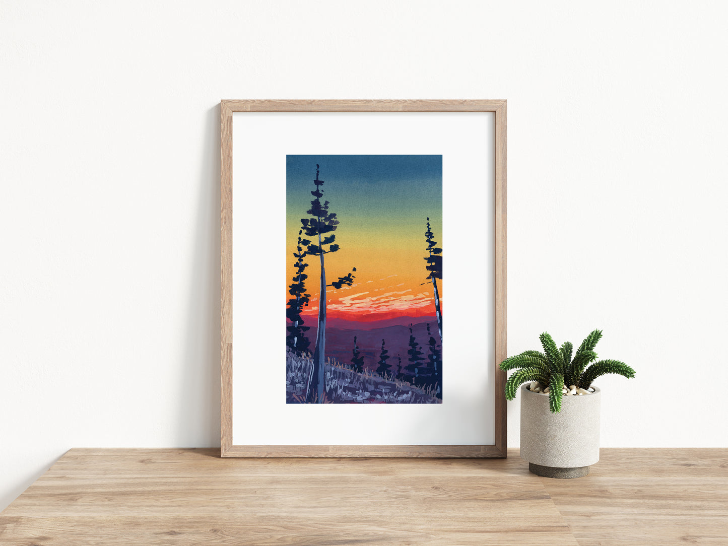 'Outrun' Print