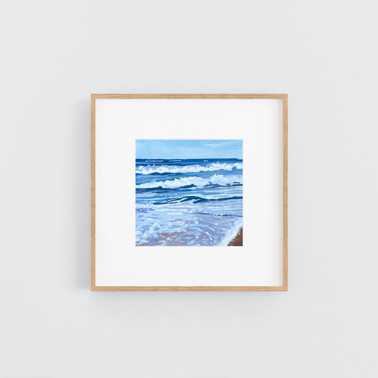 'Sea Breeze' Original Gouache Painting