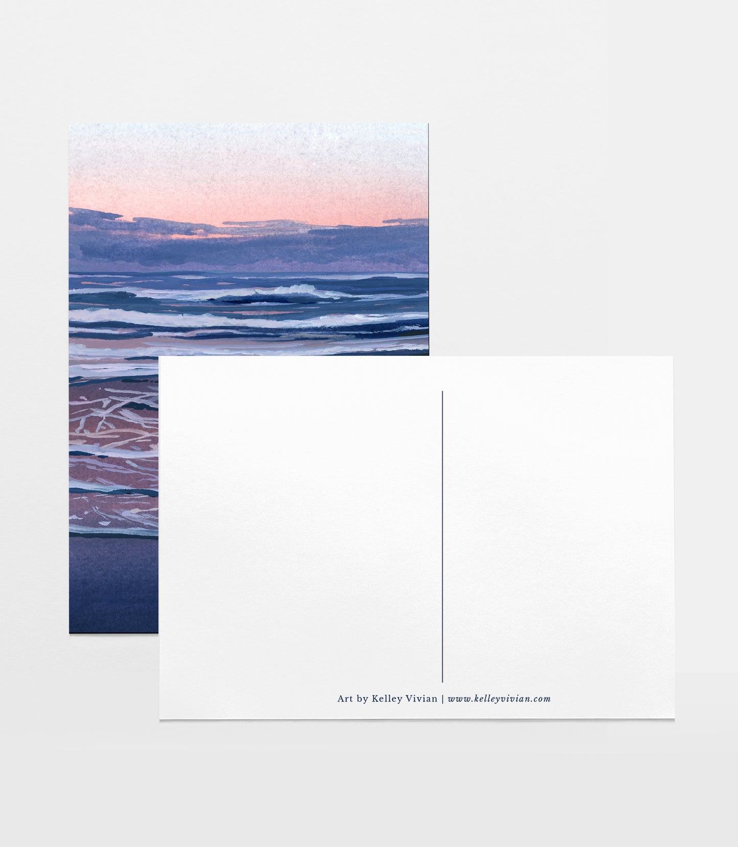 'Slow Tide' Postcard