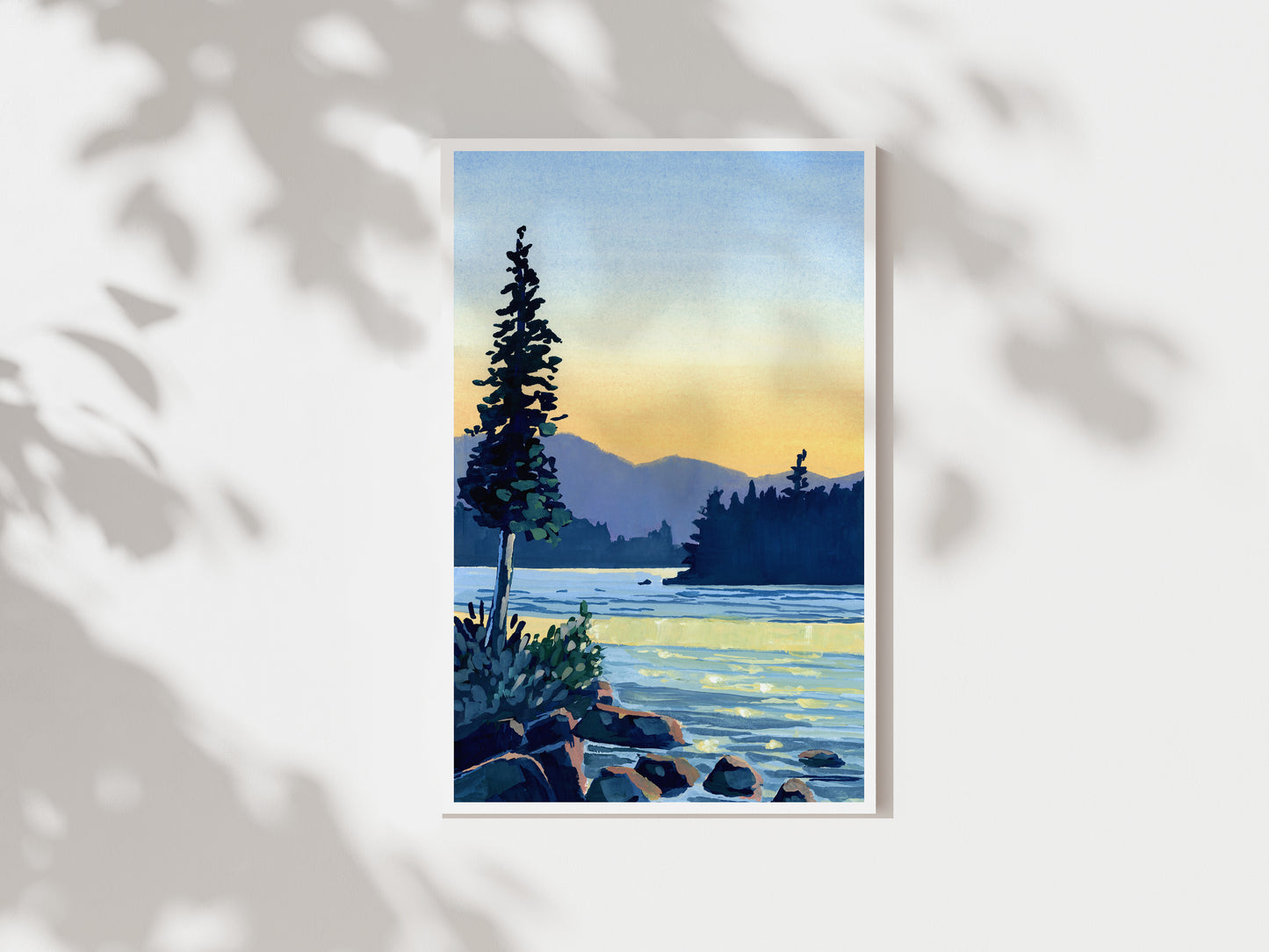 'Summer by the Lake' Print