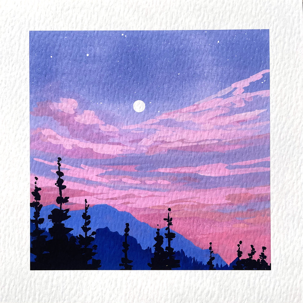'Under the Moonlight' Fine Art Print