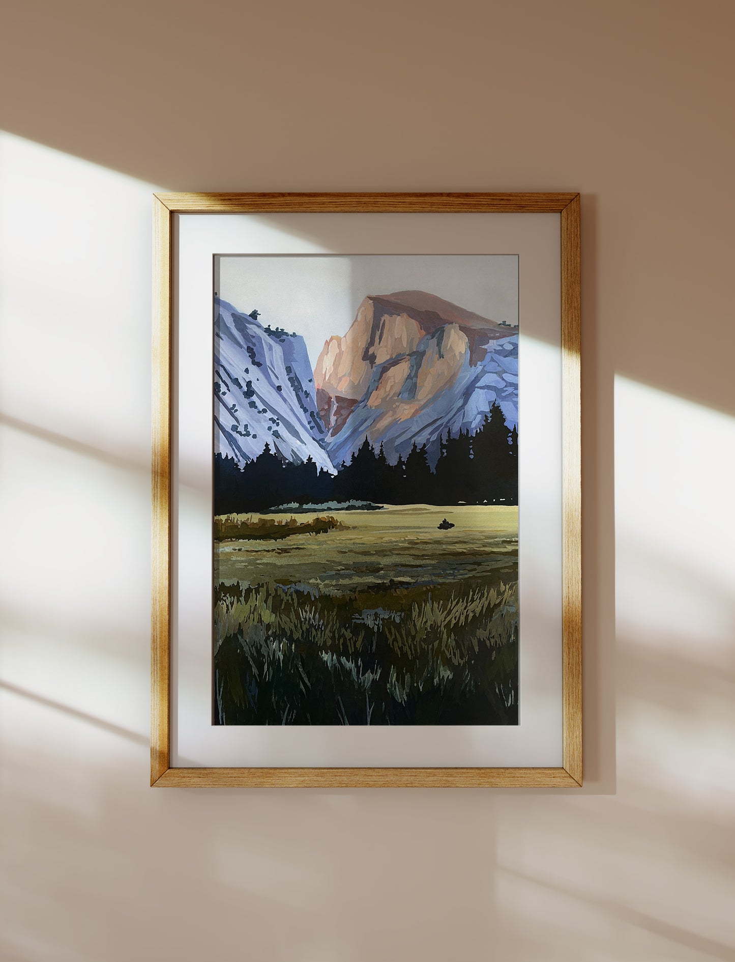 'Yosemite' National Park Art Print