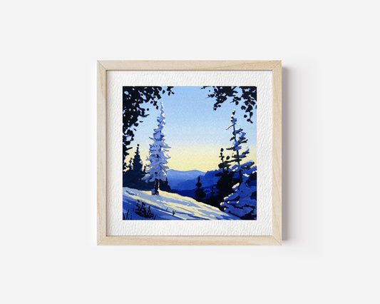'Iced Over' Fine Art Print