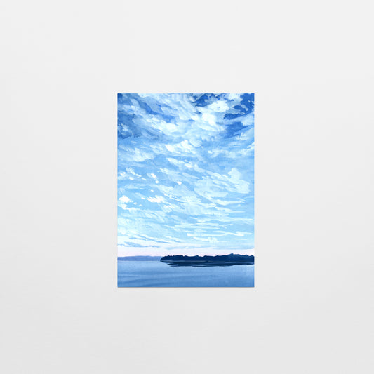 'Sky Full of Clouds' Postcard