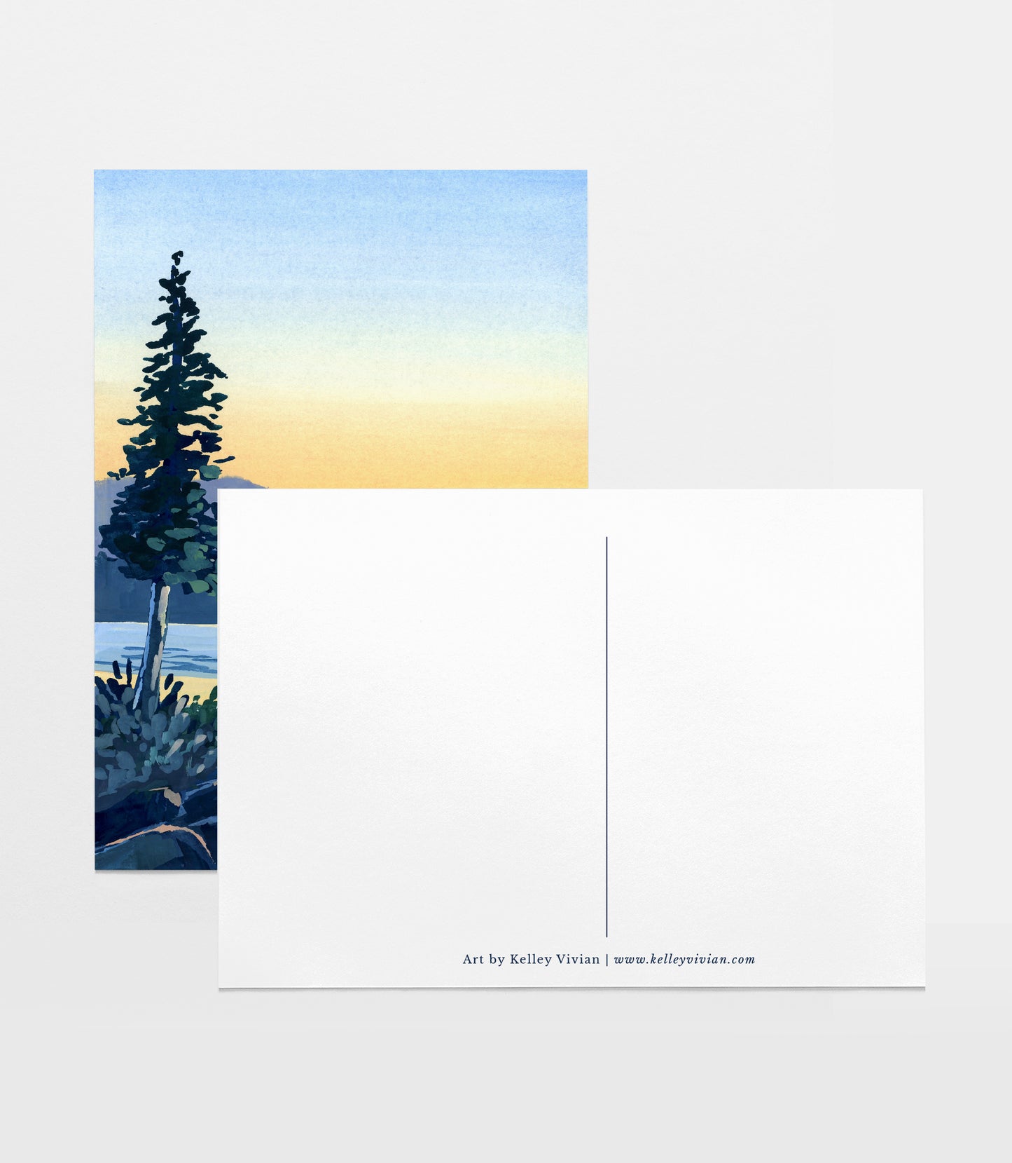 'Summer by the Lake' Postcard