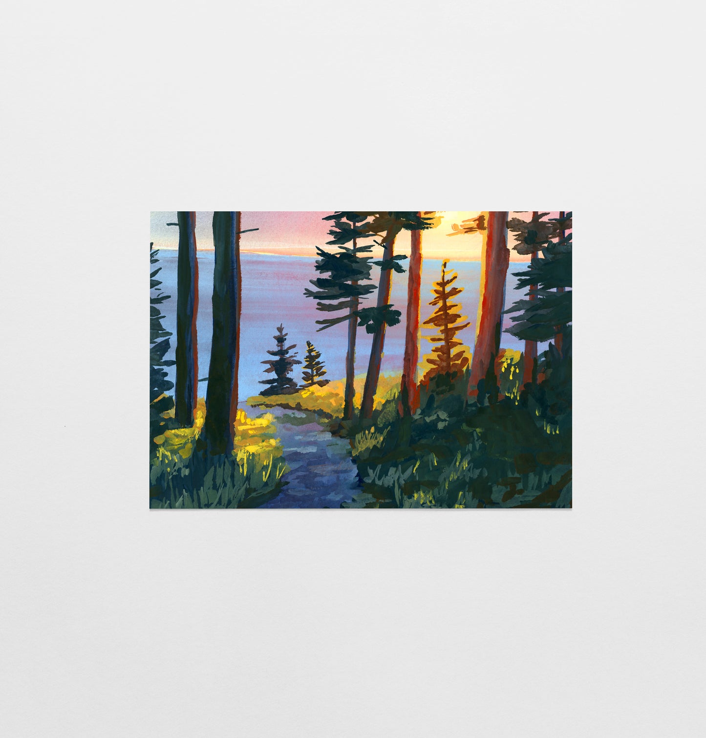 'Summer's Glow' Postcard