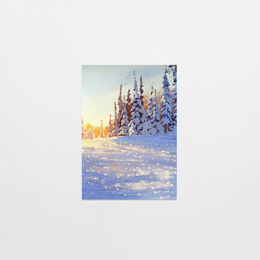 'Whispers of Winter' Postcard
