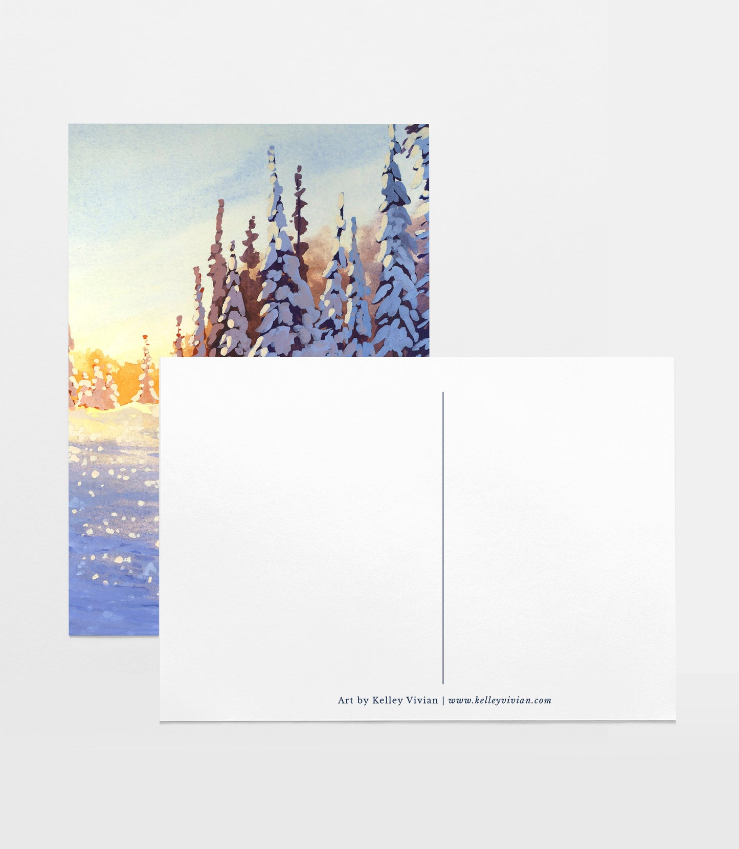 'Whispers of Winter' Postcard