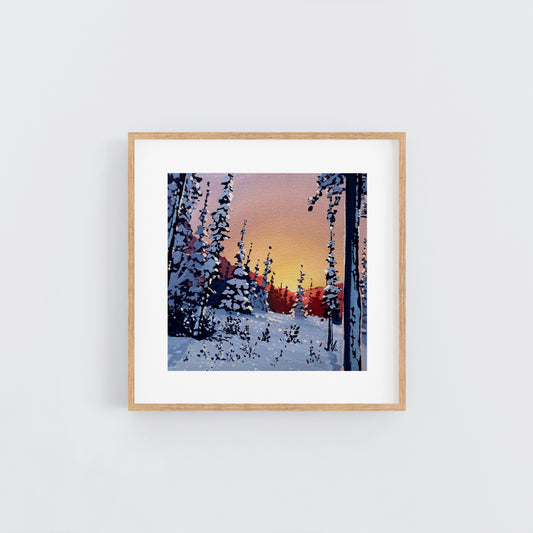 'Ahead' Original Gouache Painting