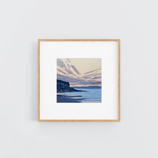 'Calm and Quiet' Original Gouache Painting