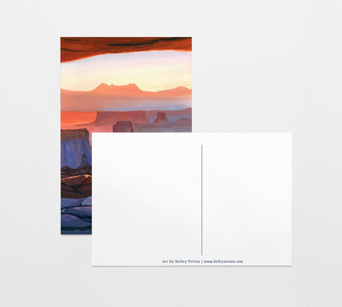 'Canyonlands National Park Art Postcard