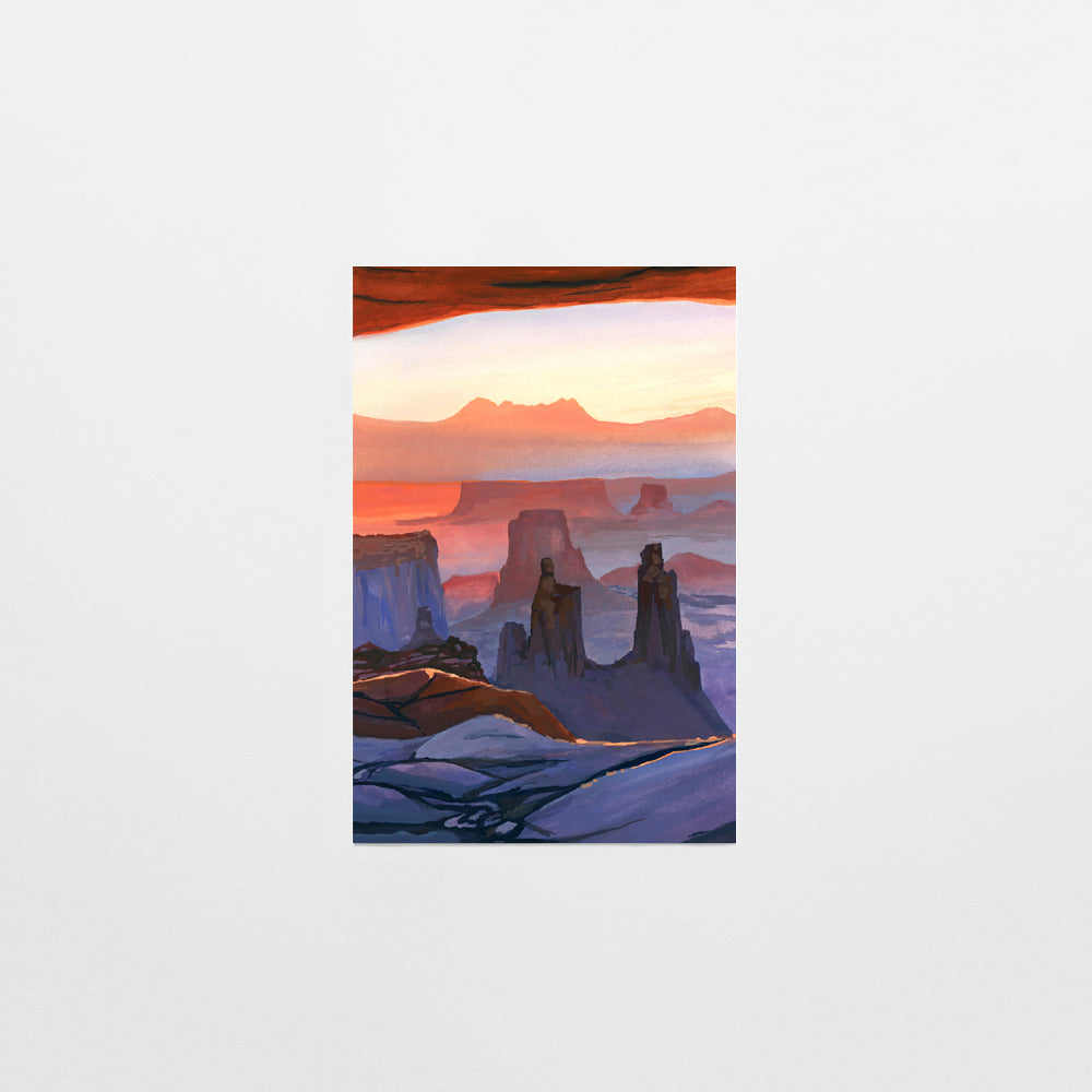'Canyonlands National Park Art Postcard