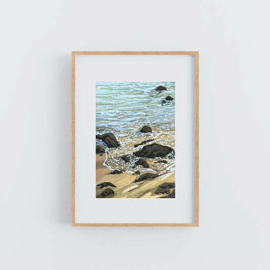 'Delicate Tide' Original Gouache Painting