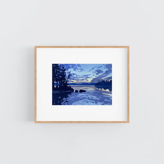 'Echo' Original Gouache Painting