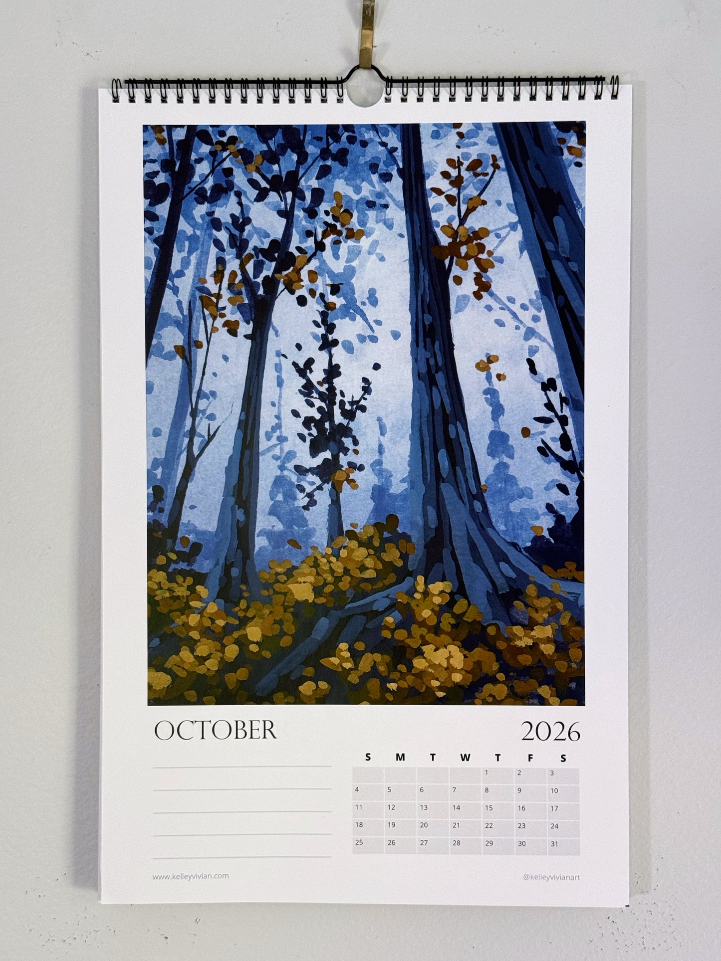 PREORDER 2026 Landscape Art Wall Calendar