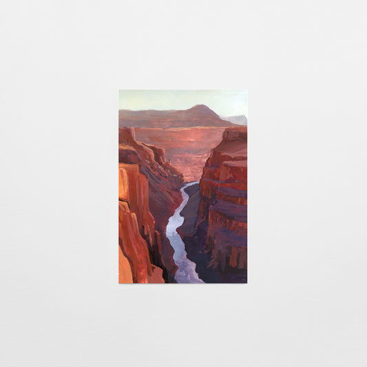 'Grand Canyon' National Park Art Postcard