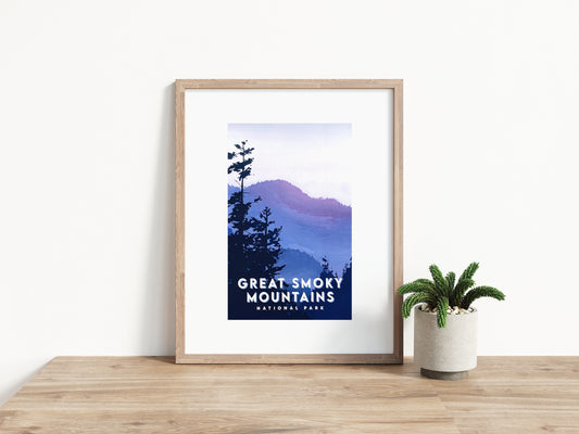 'Great Smoky Mountains' National Park Travel Poster