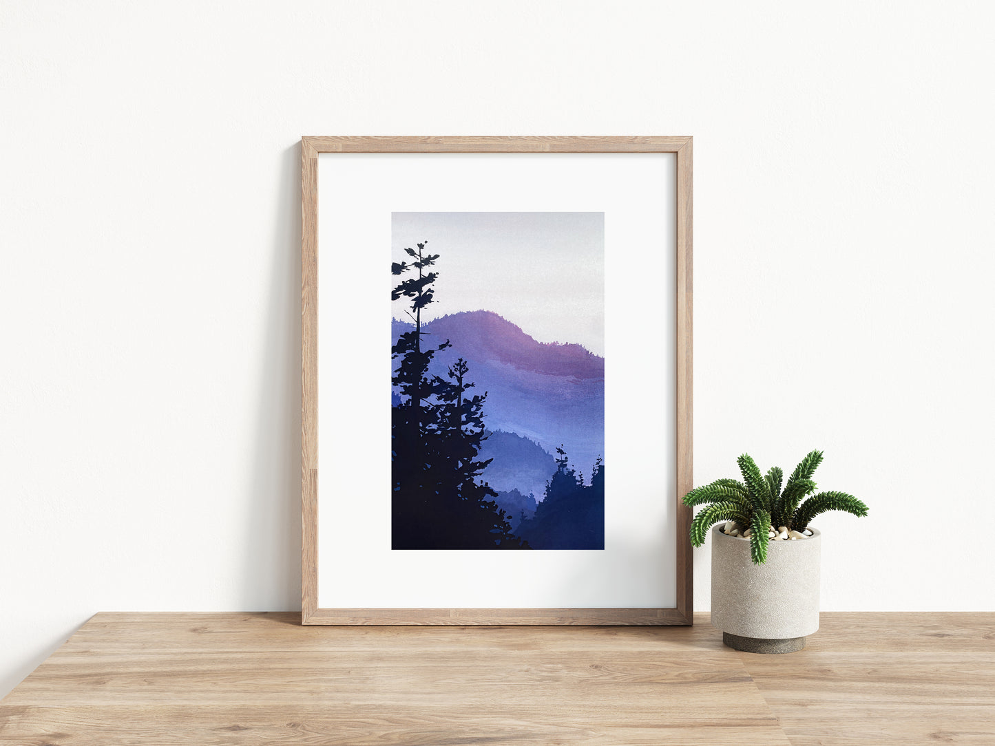 'Great Smoky Mountain' National Park Art Print
